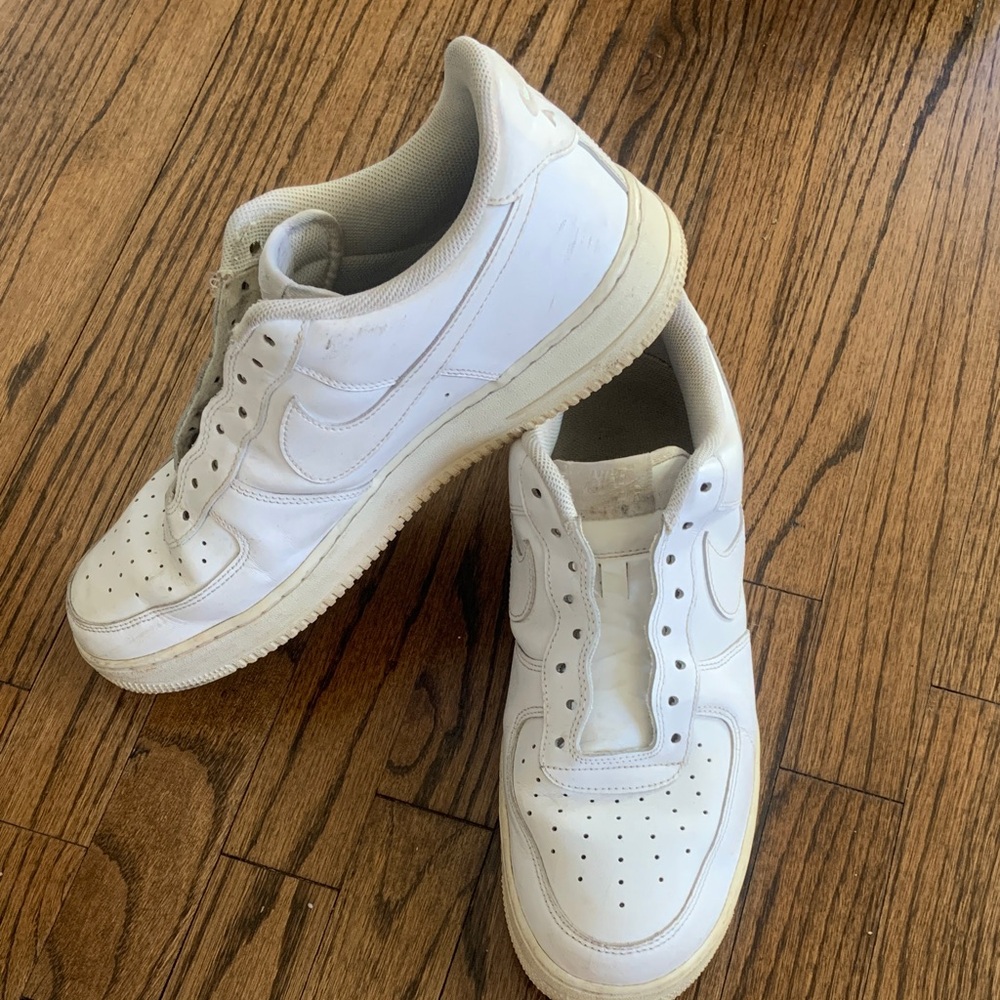 Nike White Air Force Ones Mens 13